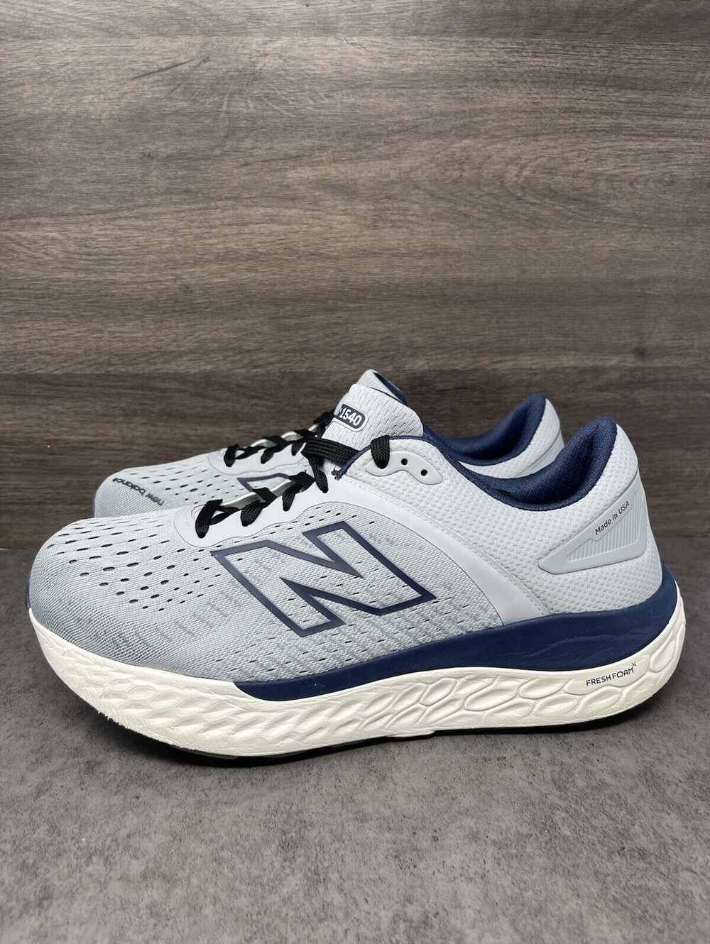 New Balance 1540v4 Fresh Foam X Mens Size 12.5 6E XX Wide Running Shoes Grey Lot